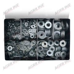 Metric Plain Washer Assortment Box (840 Pcs)