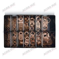 Diesel Injection (Copper) Washer Assortment Box (280 pcs)