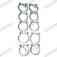 Hose Clip Kit - Original Style suitable for Ford & Fordson -  