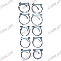 Hose Clip Kit - Original Style suitable for Ford & Fordson -  