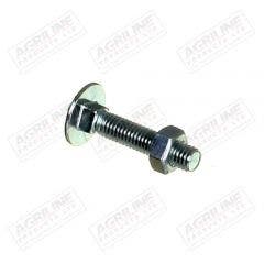 Metric Coach Bolt and Nut M8 x 40mm (Pack 10)
