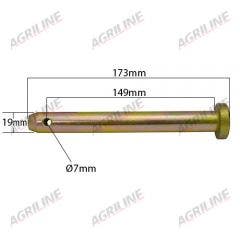 Metric Clevis Pin (19mm)
