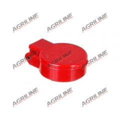 Spring Loaded Dust Cap, Red