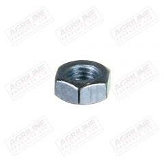 Plated Hexagon Nuts 7/16&#34; UNF (Pack 10)