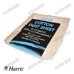 Harris Extra Cotton Dust Sheet- 9' x 12'
