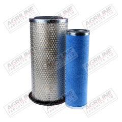 Air Filter Kit - 83908364 suitable for Ford & Fordson -  83908367  D6NN9R500A  83908364