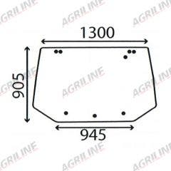 Cab Glass - Rear Window - 81865244