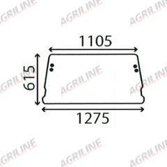 Cab Glass - Rear Window - 83917955
