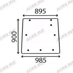 Cab Glass - Rear Window - 3389902M2