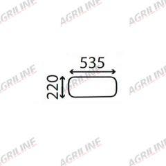 Cab Glass - Lower Rear Window - 3389389M1