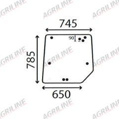 Cab Glass - Rear Window - 3804694M2