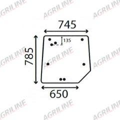 Cab Glass - Rear Window - 3821484M1
