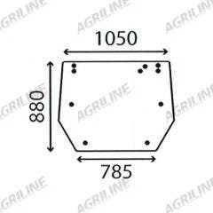 Cab Glass - Rear Window - V33118300