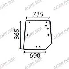 Cab Glass - Rear Window - 3902141M1