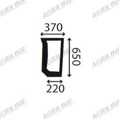 Cab Glass- LH Lower Front - Green Tint suitable for New Holland -  