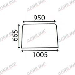 Cab Glass -  Rear Window - 98604C2