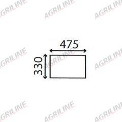 Cab Glass - Fixed Lower Rear - L32956