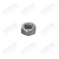 Plated Hexagon Nuts M6 x 1mm (Pack 10)