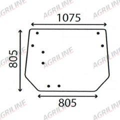 Cab Glass - Rear Window - L57284