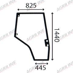 Cab Glass-Curved RH Door - Green Tint suitable for Massey Ferguson -  4272771M1