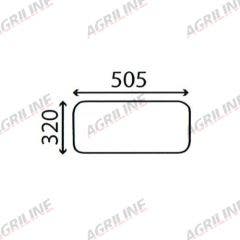 Cab Glass - Lower Rear - 59117929