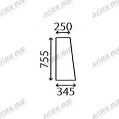 Cab Glass - Side Rear Window - 59117910