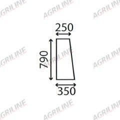 Cab Glass - Side Rear Window - 56117970