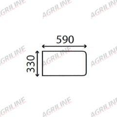 Cab Glass - Lower Rear - 69117956