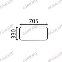 Cab Glass- Lower Rear - 67827934