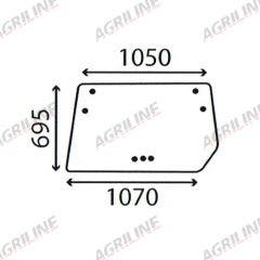 Cab Glass - Rear Window - 4352384