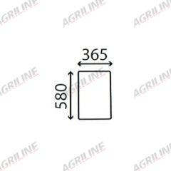 Cab Glass- Lower Front- Clear suitable for Fiat -  5113402