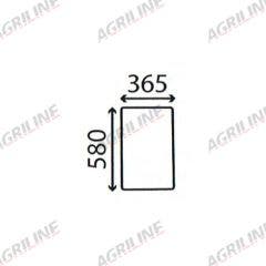 Cab Glass- Lower Front- Green Tint suitable for Fiat -  5117688