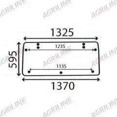 Cab Glass - Rear Window - 5113403 suitable for Fiat -  5113403