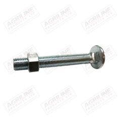 Metric Coach Bolt and Nut M6 x 80mm (Pack 10)