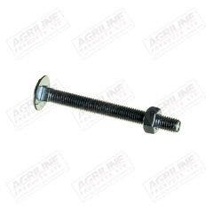 Metric Coach Bolt and Nut M8 x 80mm (Pack 10)