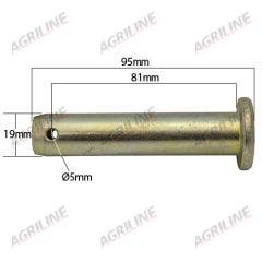 Metric Clevis Pin (19mm)
