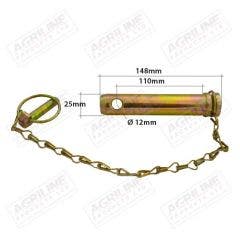 Top Link Pin (Cat.2 ) with Chain