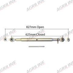 Top Link (Cat. 1/1) with Ball Ends suitable for Ford & Fordson -  
