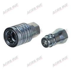 Quick Release Break-Away Coupling Kit 1/2" suitable for Massey Ferguson -  