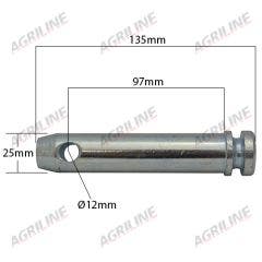 Top Link Pin (Cat. 2)