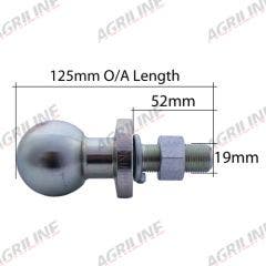 50mm Ball Hitch Pin