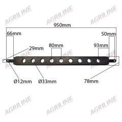 Drawbar (Cat. 2)