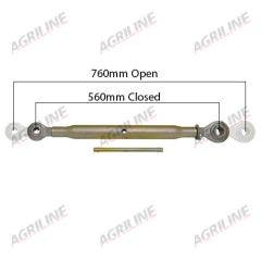 Top Link (Cat. 1/2) with Ball Ends