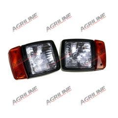 Headlight & Indicator (Pair) for JCB Loadall  suitable for JCB -  