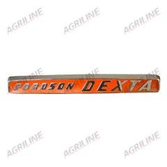 Side Badge Chrome & Orange