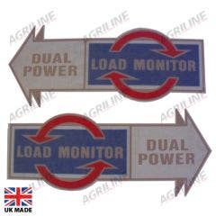 Decal - Load Monitor Dual Power - Ford