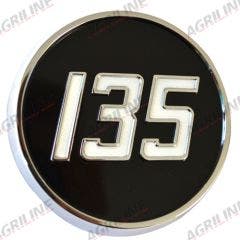 MF135 Metal Side Badge Chrome & Painted