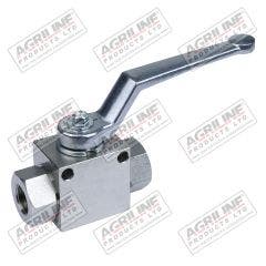 Two-Way Shut Off Valve - 3/8" BSPP Female Thread