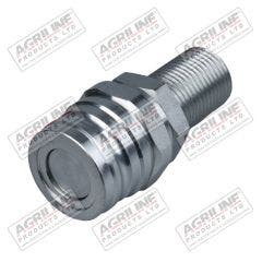 Trailer Brake Coupling - Male - Body Size 1/2"