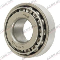 Tapered Roller Bearing- 19.05 x 45.24 x 16.64mm suitable for Ford & Fordson -  204E1216A  204E1217A  81708383